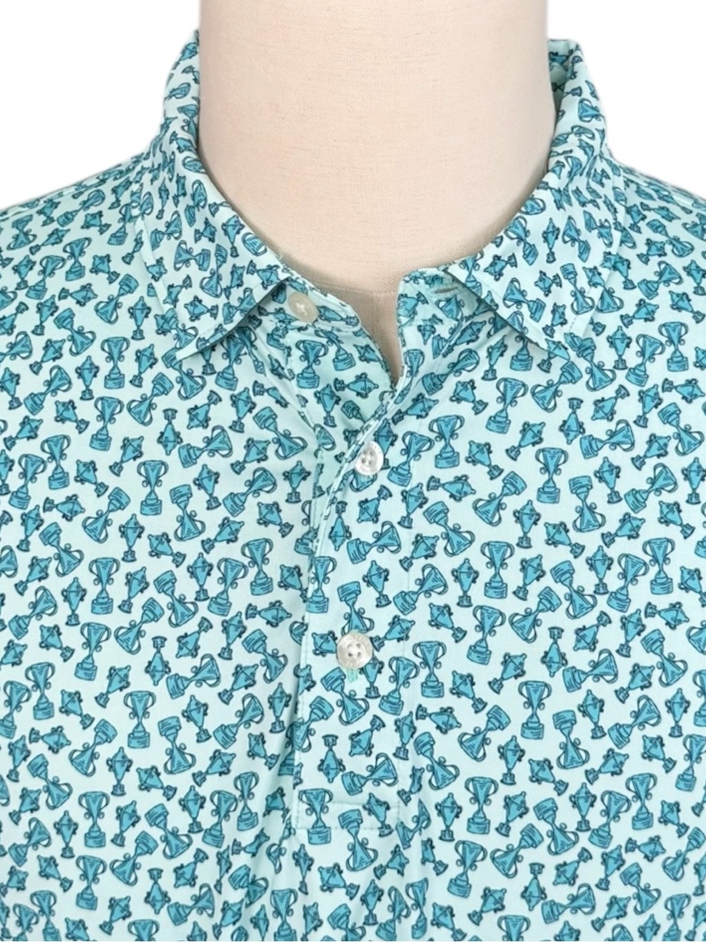 Vineyard Vines Palmero Trophy Print Polo | LARGE